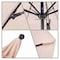 California Umbrella 7.5' Black Aluminum Market Patio Umbrella, Pacifica Canvas 194061335031 - alternate 2